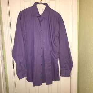 Purple Kenneth Cole Dress Shirt